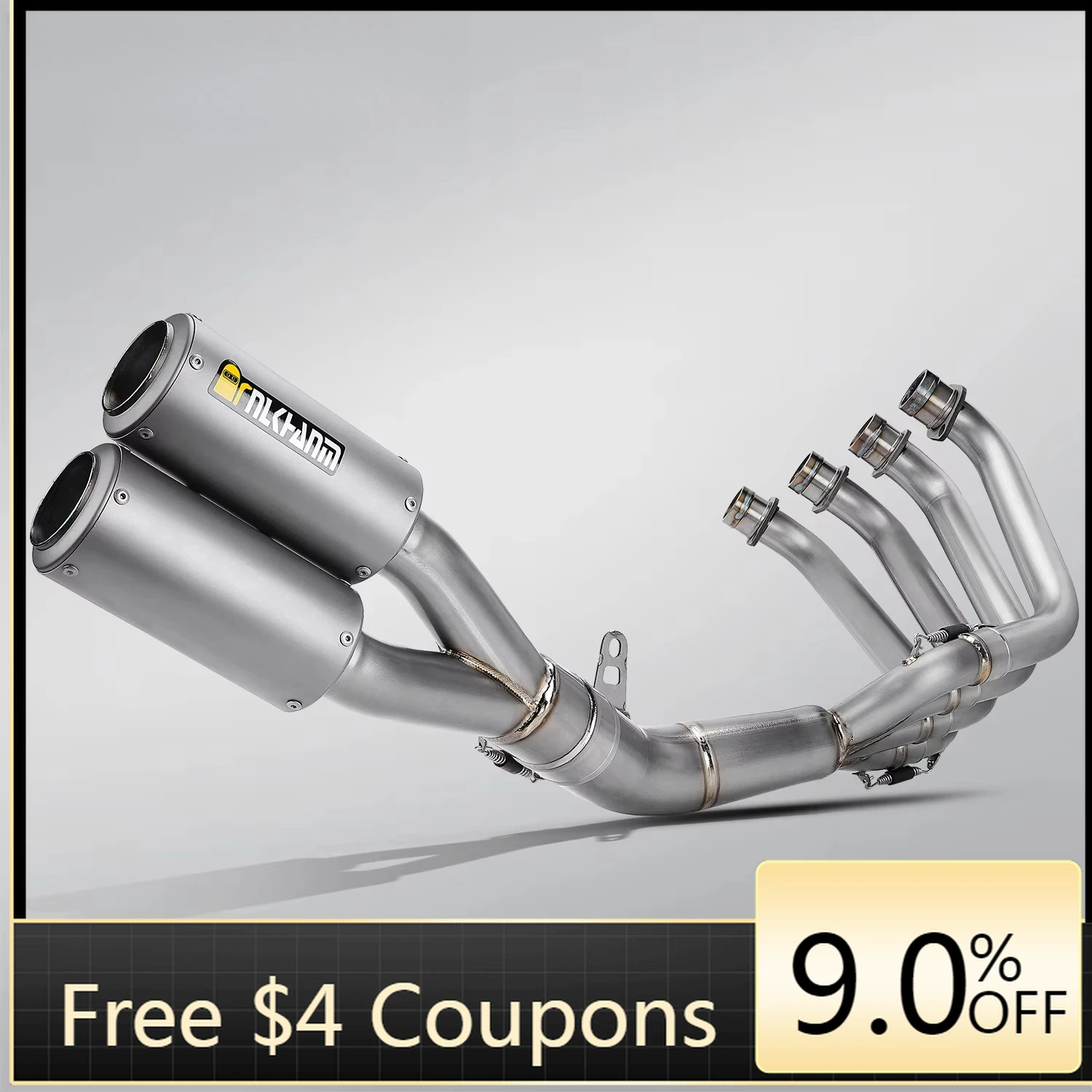 

STLF CBR650 CB650 Motorcycle Exhaust System Full Section Titanium Alloy Modification for CBR650 CB650 2014-2024
