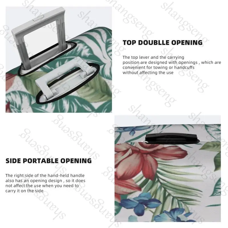الإقحوانات، عباد الشمس، أوراق حقيبة سفر واقية، غطاء حقيبة حماية مرنة، غطاء أمتعة قابل للغسل، 18-32 بوصة