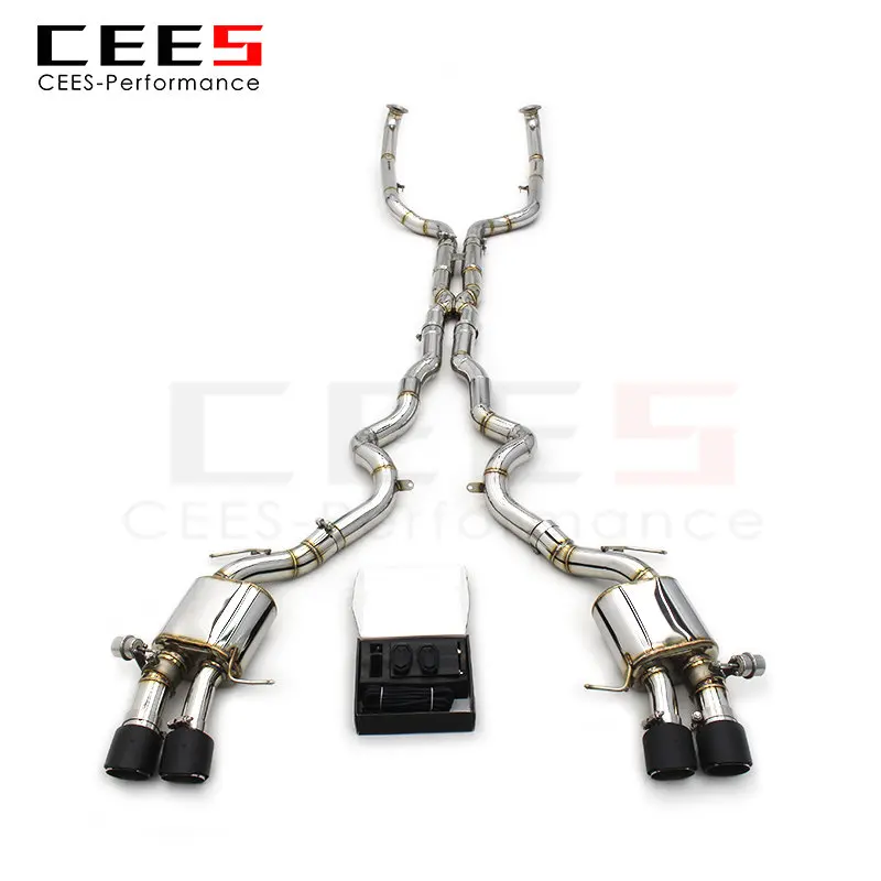 

CEES Catback Exhaust For BMW M6 F06 4.4T 2012-2016 High Performance Exhaust Pipe Muffler304 Stainless Steel Car Exhaust System