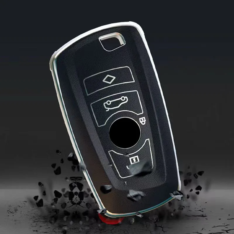 Soft TPU Car Key Case Cover Protector Shell for BMW 1 3 5 7 Series X1 X3 X4 X5 F10 F15 F16 F20 F30 F18 F25 M3 M4 E34 Accessories