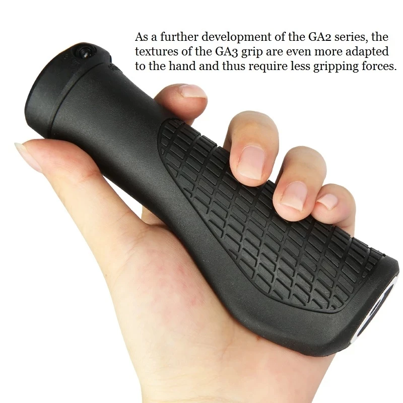 ERGON Bicycle Handlebar Grip GA3 GE1 GA20 Anti-slip Rubber Grips MTB Cycling Soft Handle Grips Bike Bar End Mount Hand Covers