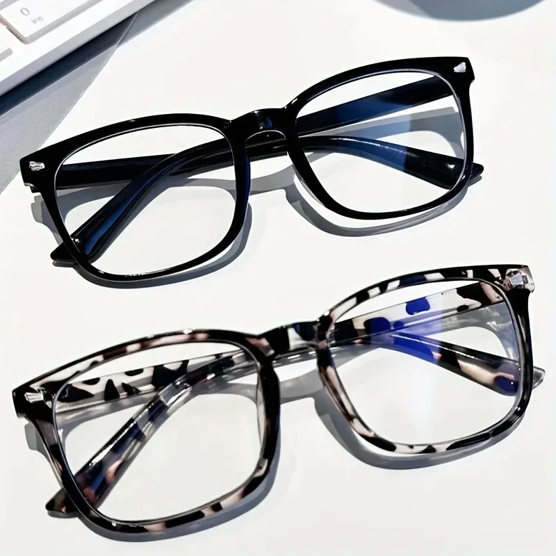 1/2/3Pcs Square Anti Blue Ligh - مراجعة Gaming Glasses Blue وسعره