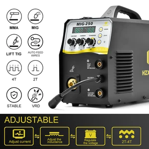 Hzxvogen 4-in - 1 mıg-arc-tıg kaynakçı gaz gazsız 2t 4t 220v ıgbt mıg kaynakçı, invertör tıg mma sopa kaynak makınesi yarı otomatik 4'ü 1 arada no. 11'i lehimlemek için makinenin en büyük satışlarından 12'si
