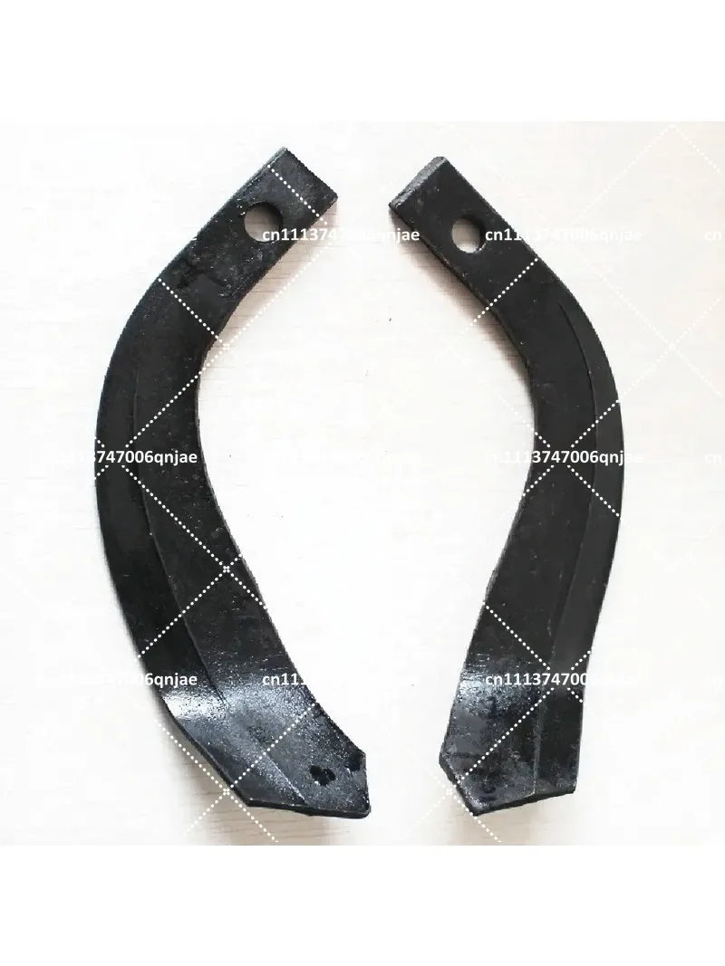 Manganese Steel Rotary Tiller Blades Replacement for Walking Tractor Micro Cultivator 195 Type