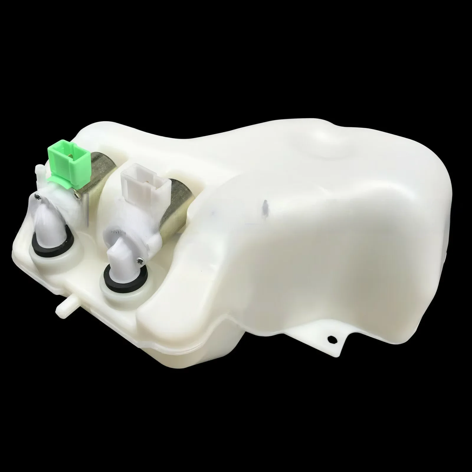 Zamienny zestaw zbiornika spryskiwacza wycieraczek z systemem podwójnej pompy - kompatybilny z silnikami Nissan Patrol GQ Y60 (1987-1997) TD42 TB42