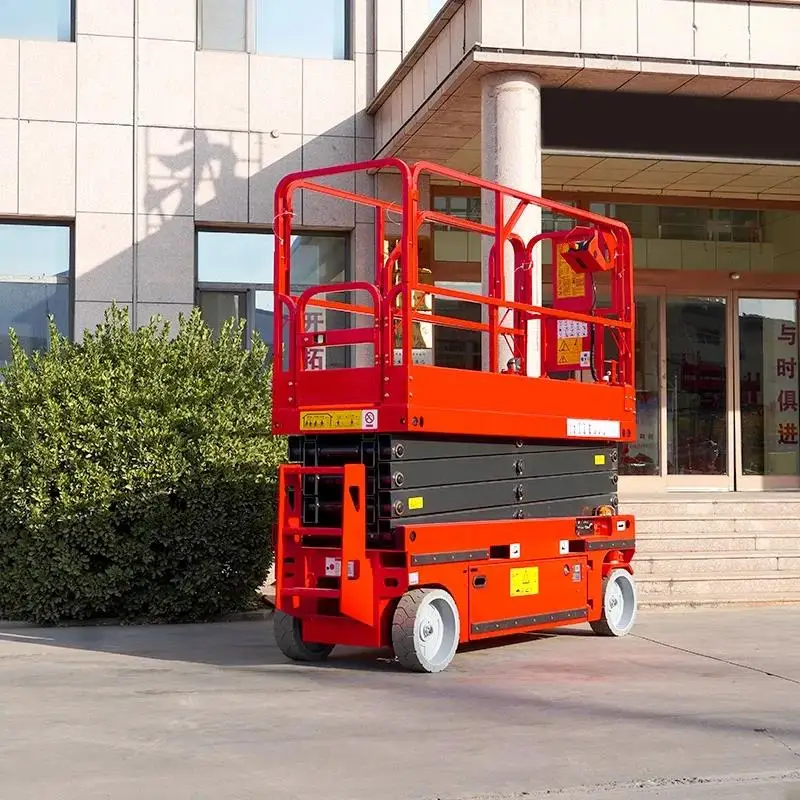 Sell Small Goods Lift Platform Heavy Duty and Big Platform Off Road Scissor Lift