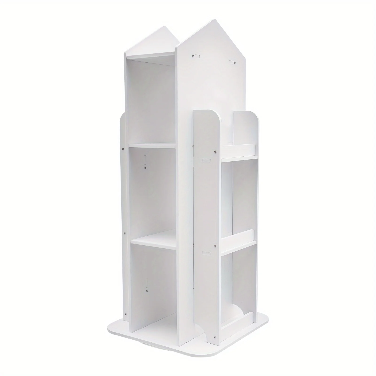 

Rotating Bookshelf, 360 Display Bookcase, Spinning Shelf Storage Rack, Freestanding Storage Organizer, Holder Book Rack,