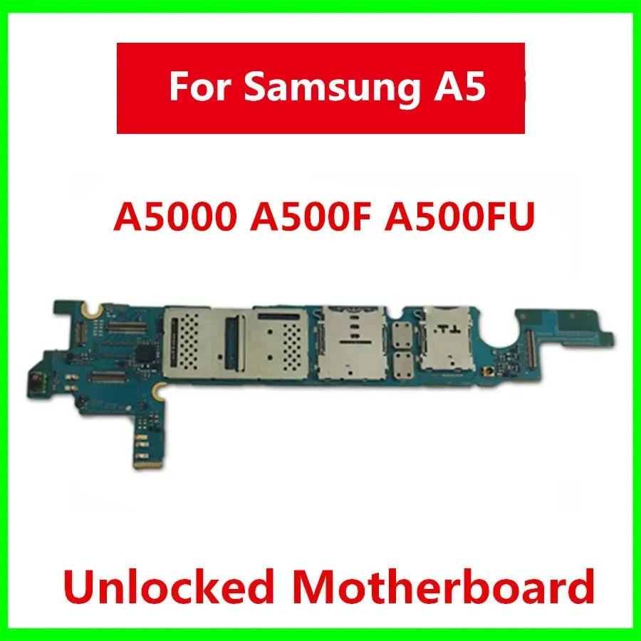 For Samsung Galaxy A5 A520F A500F A500FU A510F A530F with Full chips Logic Main Logic Board Factory Unlocked Motherboard