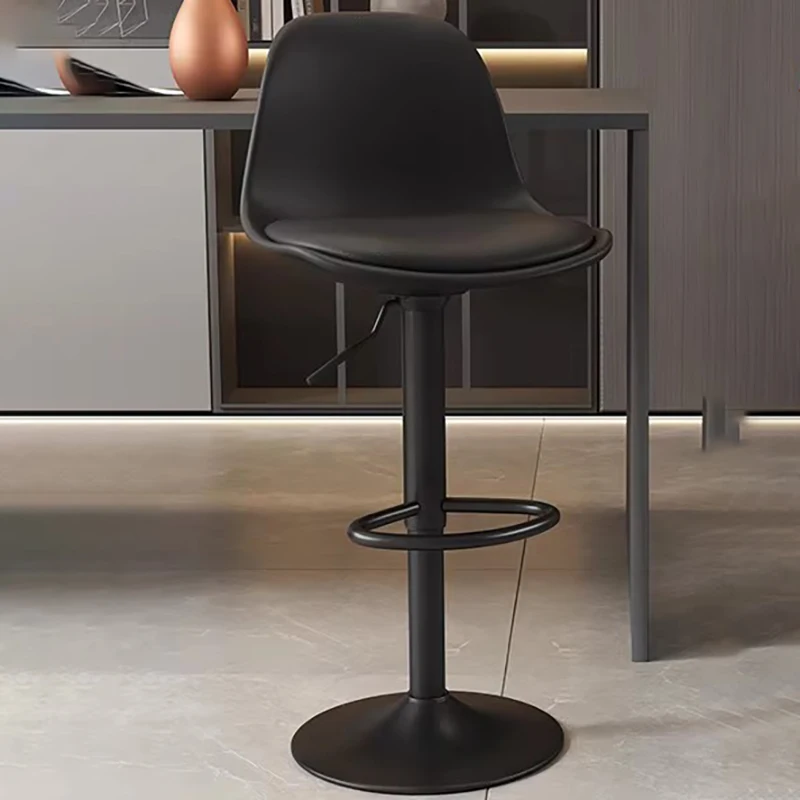 Swivel Modern Bar Chair Counter Height Adjustment Seat Bar Chair Outdoor Stool With Backrest Bancos Para Barra Home Furniture