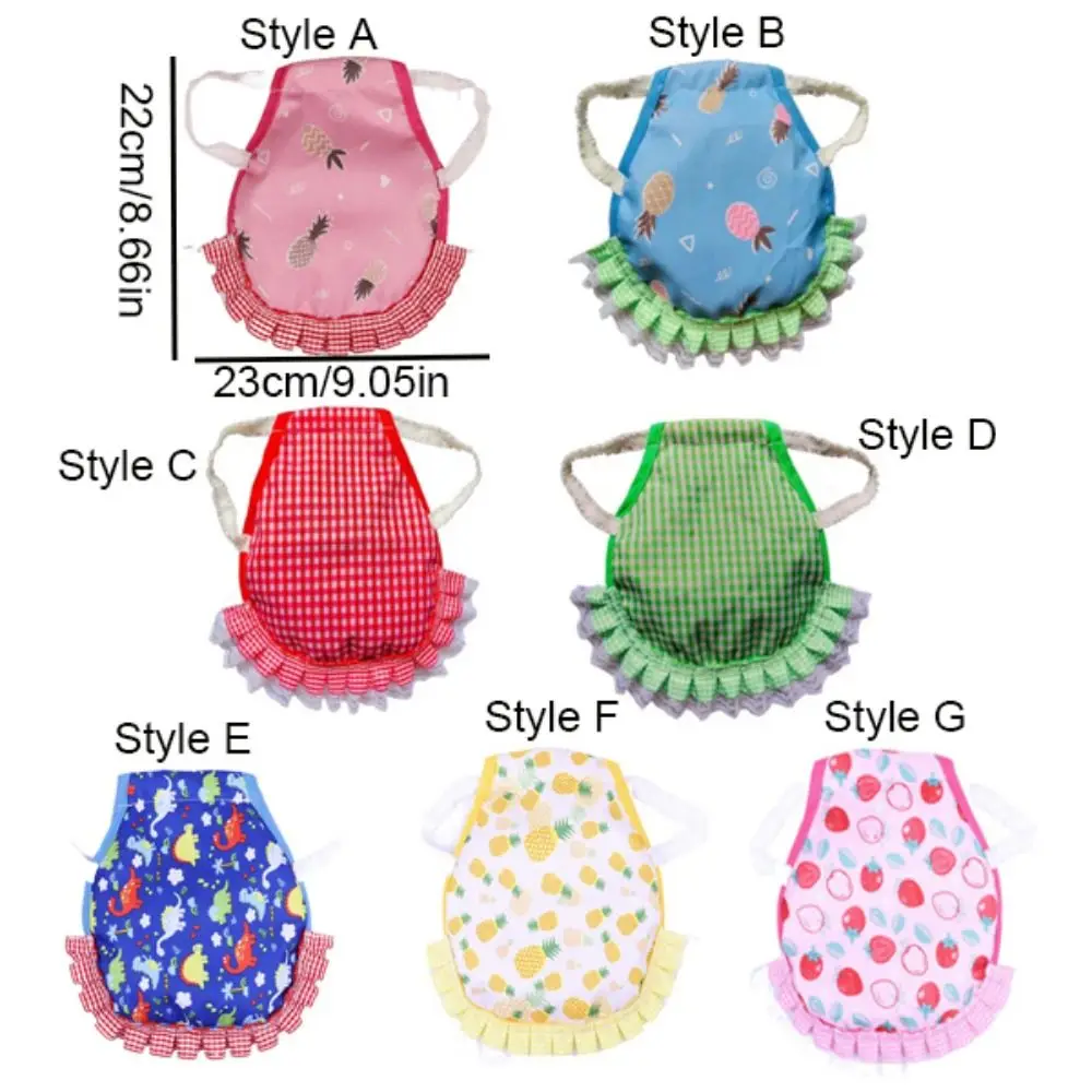Practical Cloth Chicken Saddle Apron Soft Chicken Harness Vest Hen Back Jacket Adjustable Poultry Apron For Chicken Birds
