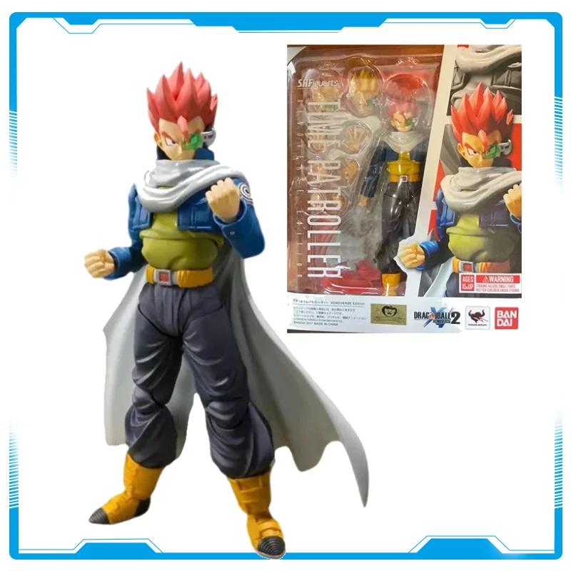 

In Stock Bandai Dragon Ball S.H.Figuarts SHF TP Time Patroller Xenoverse Anime Action Figure Model Toys Collection Gifts WY