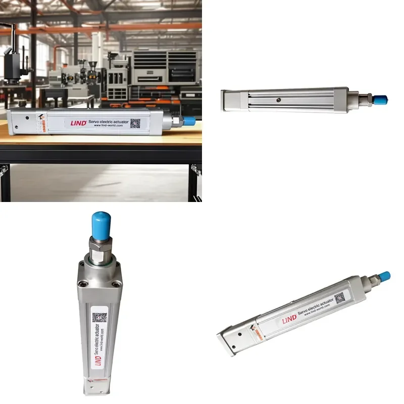 LOE50 500mm Stroke Lifting Platform Quick Response Degree Freedom Electric Cylinder Aluminum Body Industrial parts