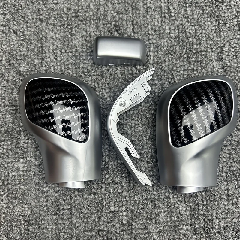 Schaltknauf-Abdeckung mit Emblem für VW Golf 6 7 R GTI Passat B7 B8 CC R20 Jetta MK6 GLI