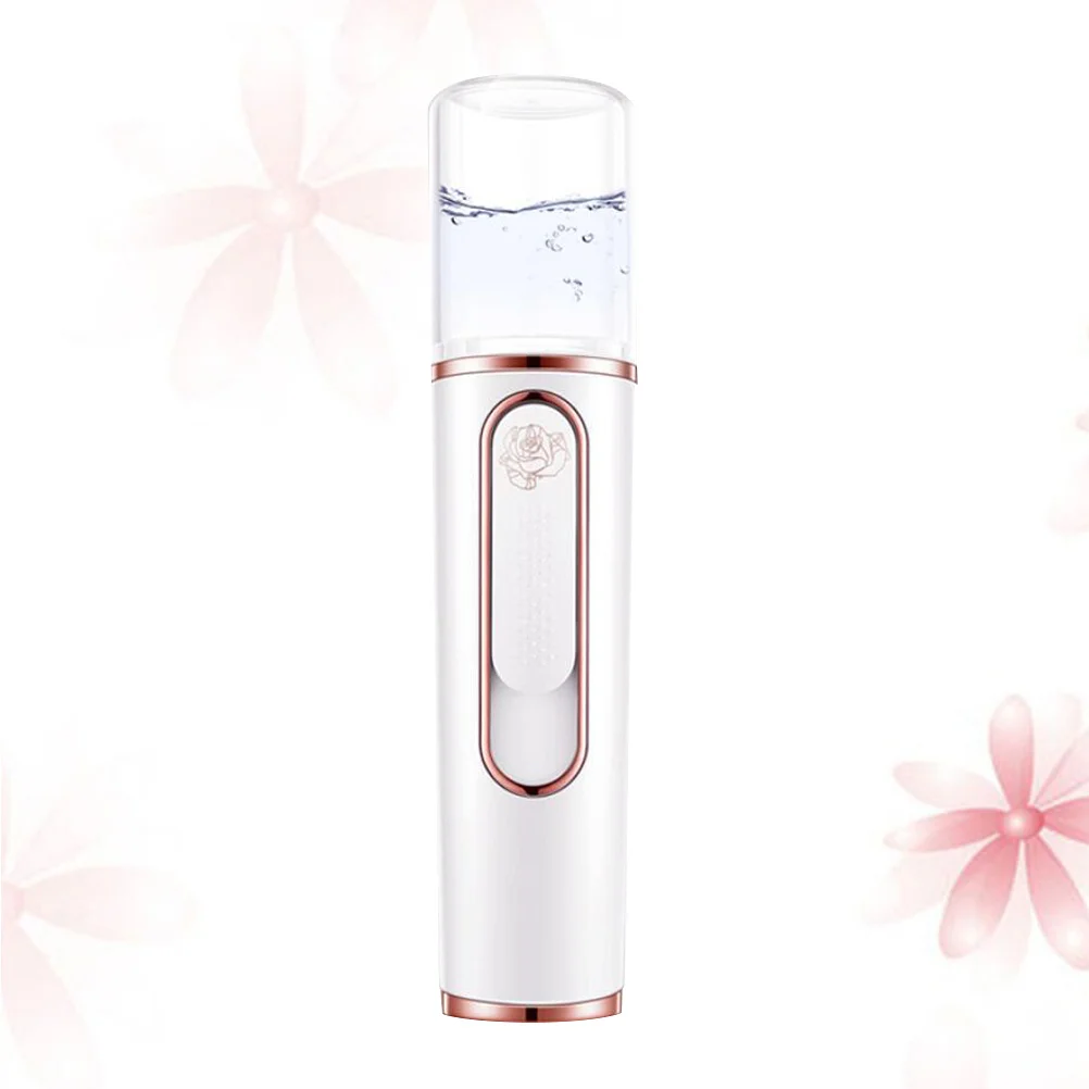 เครื่องพ่นไอน้ำนาโนแบบพกพาขนาดเล็ก วัสดุ ABS เครื่องพ่นสเปรย์บำรุงผิวหน้า เพิ่มความชุ่มชื้น บำรุงผิวหน้า