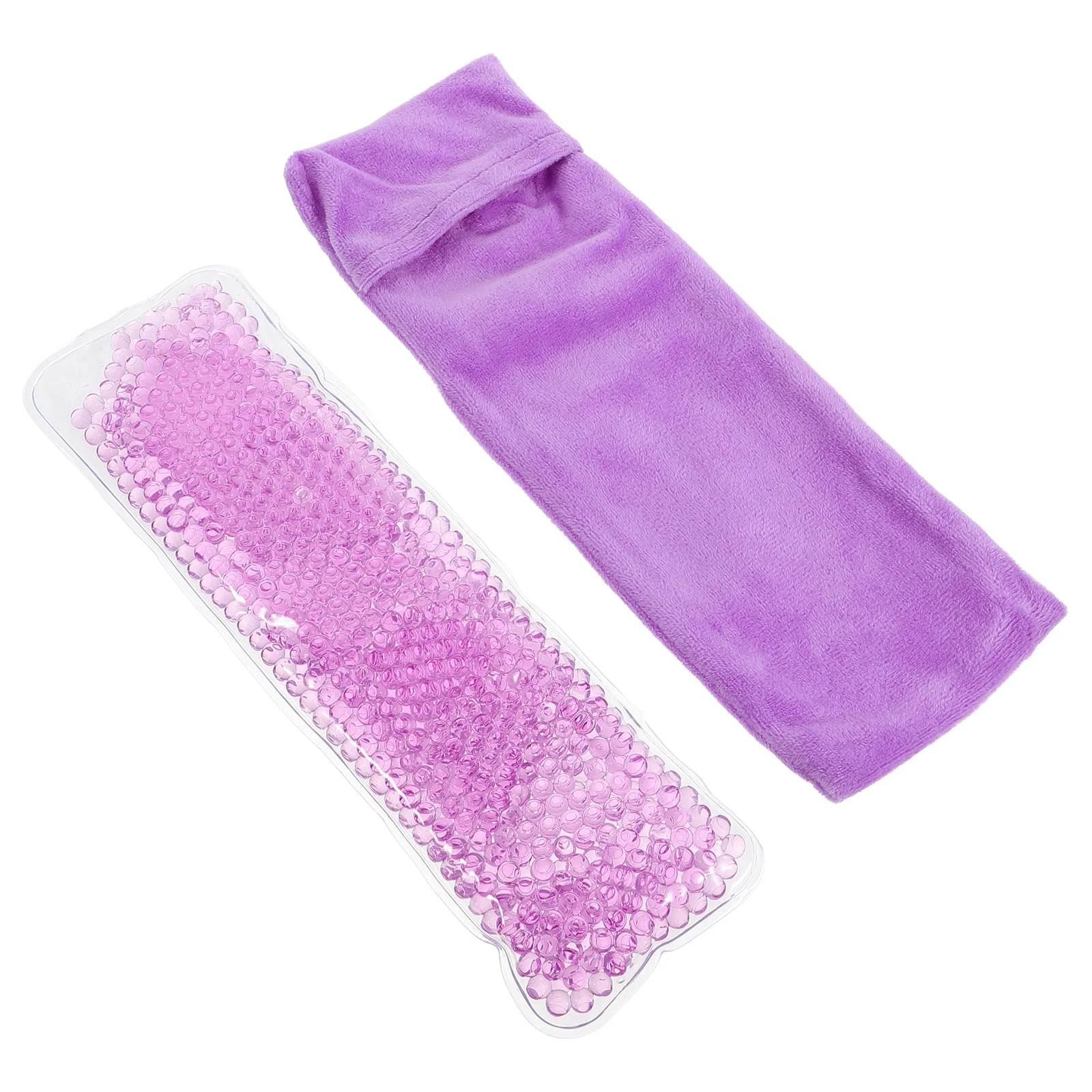 

Perineal Cold Compress Microwave Neck Wrap Postpartum Pad Lavender Heating Microwavable Condensation Beads and Pvc