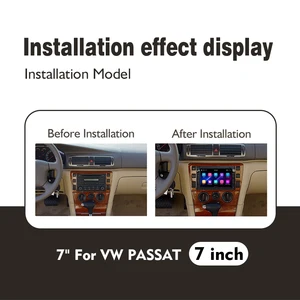 Reprodutor multimídia de rádio automotivo Navegação GPS Auto CarPlay Para VW Volkswagen PASSAT B5 MK4/5 SHARAN Bora TRANSPORT T5 CITI CHICO 12 principais vendas multimídia vw bora - №10