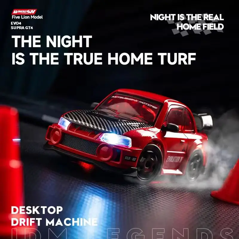 【In Stock】Hot1/43 Remote Control Car Mini Egg Car Four-Wheel Drive Drift Car Half Proportional Entry-Level Model Racing Toy Gift