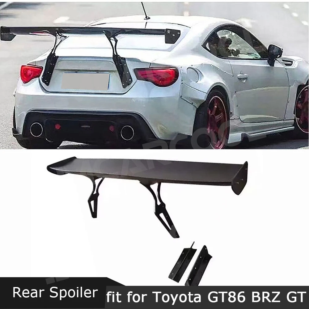 

JMCARCOOL For Toyota GT86 BRZ GT 2013-2021 Carbon Fiber Spoile Car Rear Trunk Spoiler Wing High Quality Accessories