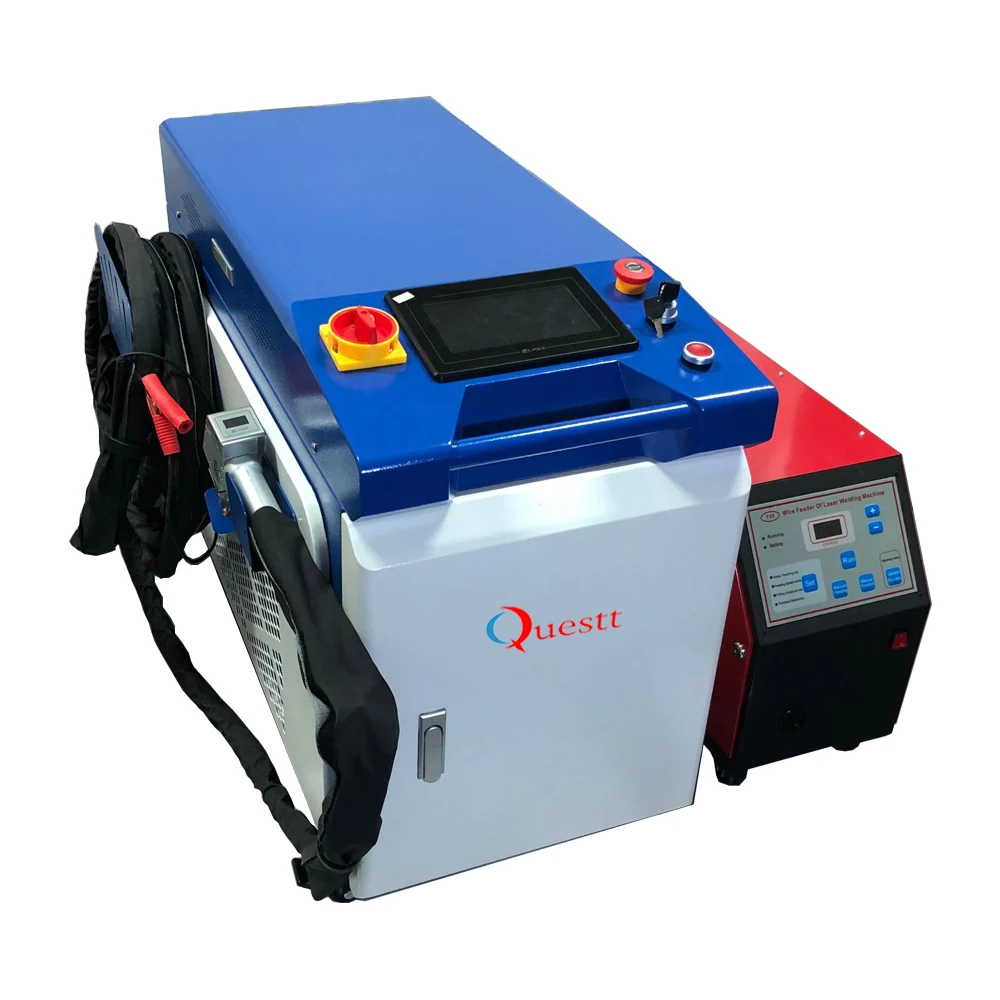 1500W Mini La ser welder Stainless steel Aluminum Iron Portable Handheld Fiber La ser Welding Machine For Sale