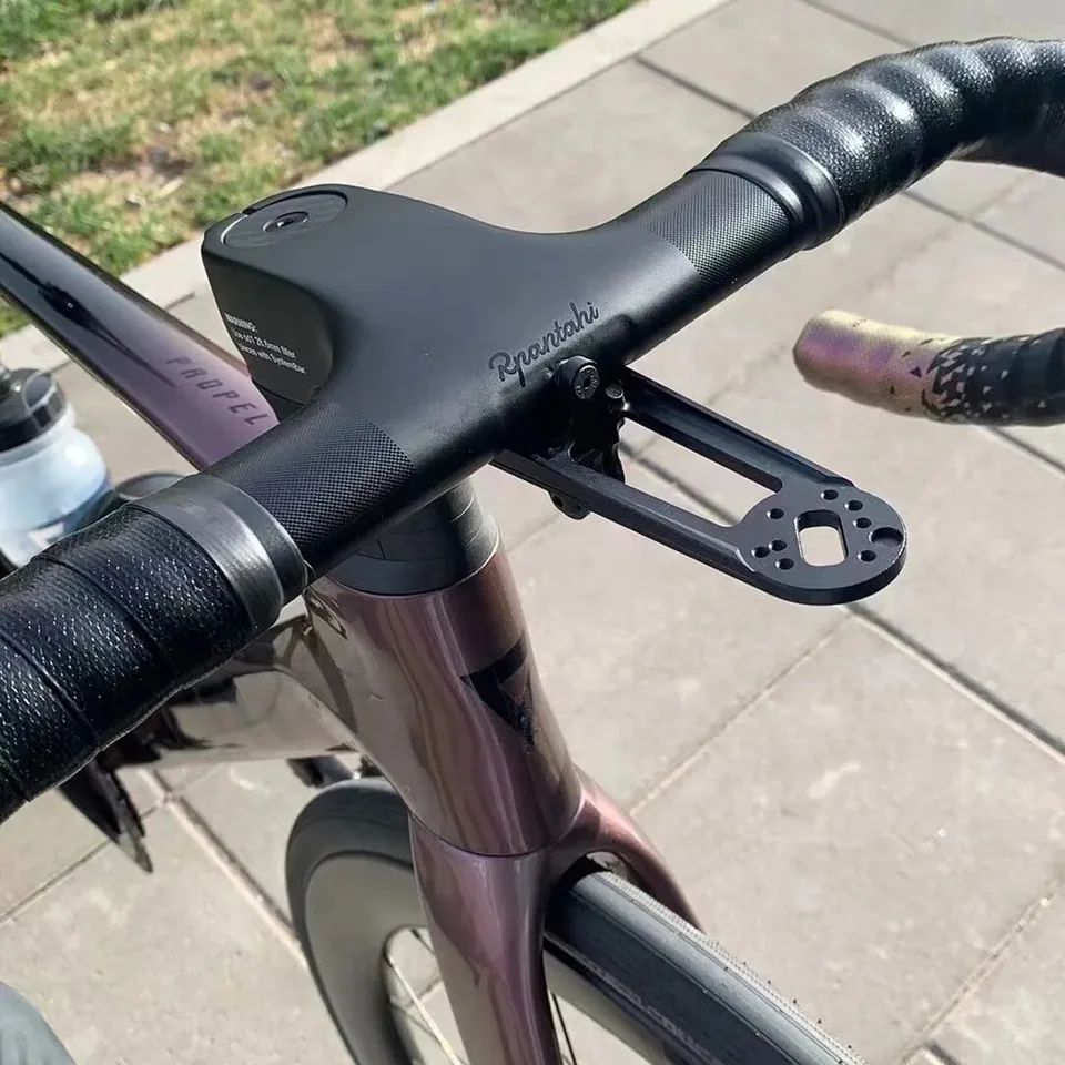 Rpantahi 超軽量ロード自転車カーボンファイバーハンドルバー一体型