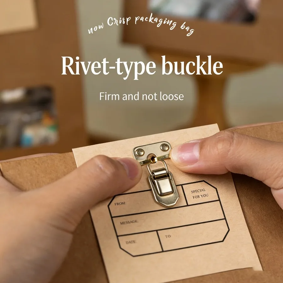 10PCS Stand Up Kraft Paper Pouches Resealable Zipper Snack Bags for Cookies Bread Pastries Coffee - Image 3