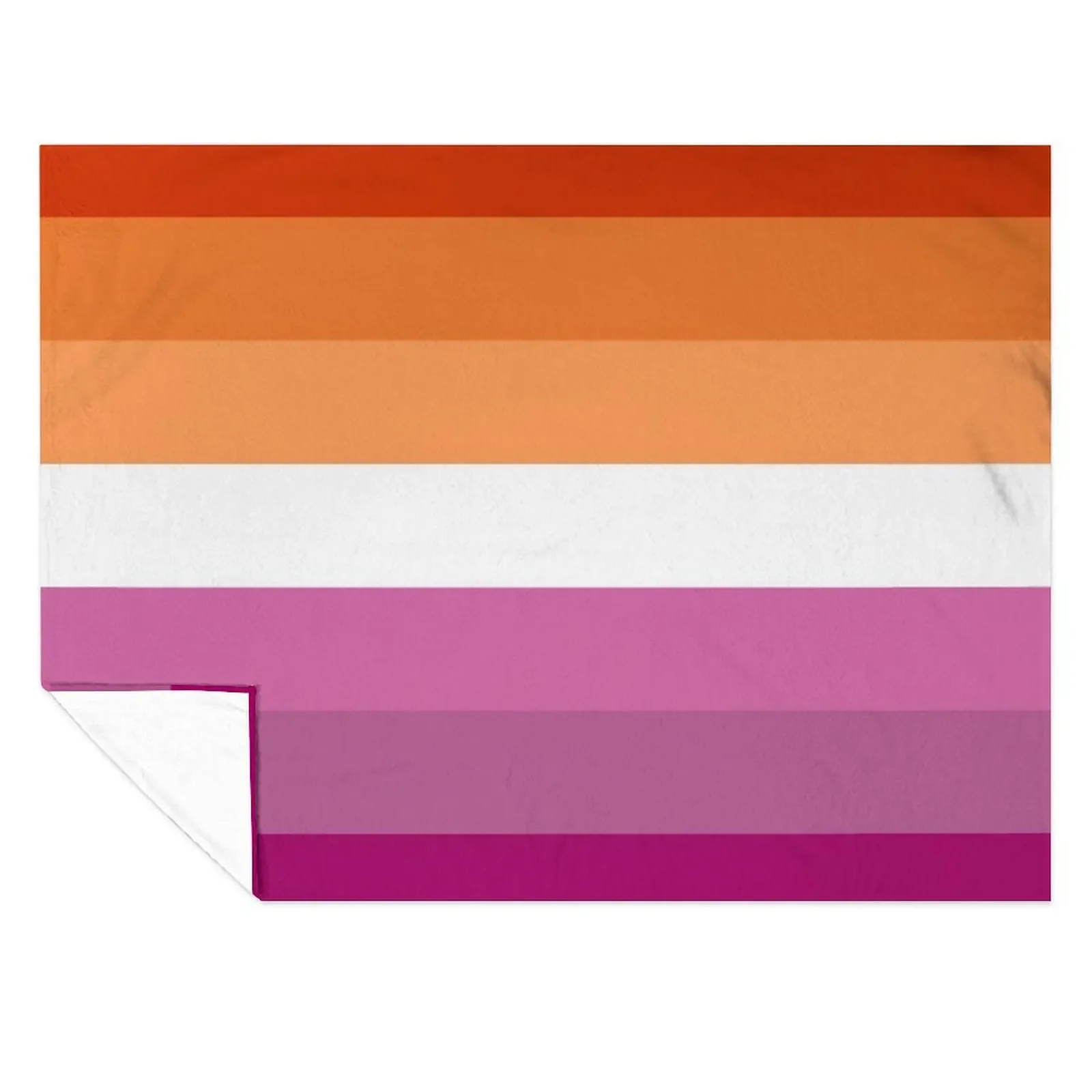

New lesbian flag expanded Throw Blanket Personalized Gift valentine gift ideas Blankets For Sofas For Baby Blankets