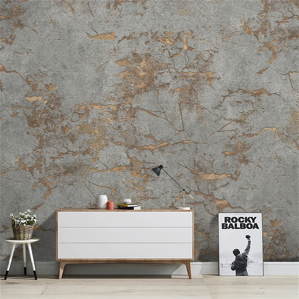 

Пользовательские старые цементные промышленные обои для гостиной фон обои украшение дома спецодежда легкая роскошная фреска домашний декор