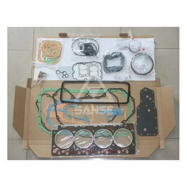 High quality excavator SAA4D102E-2 engine rebuild gasket kit S4D102 rgasket kit 4D102 full gasket set for PC120-6 machine