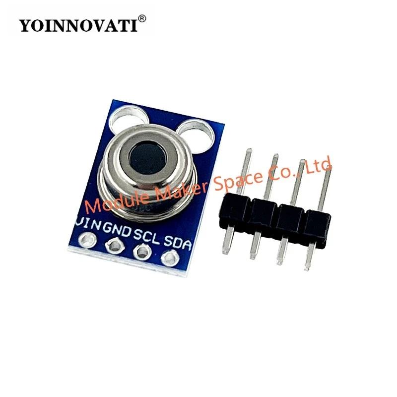 

GY-906 MLX90614 MLX90614ESF BAA Non-contact Infrared Temperature Sensor Module IIC Interface IR Sensor Compatible for arduino