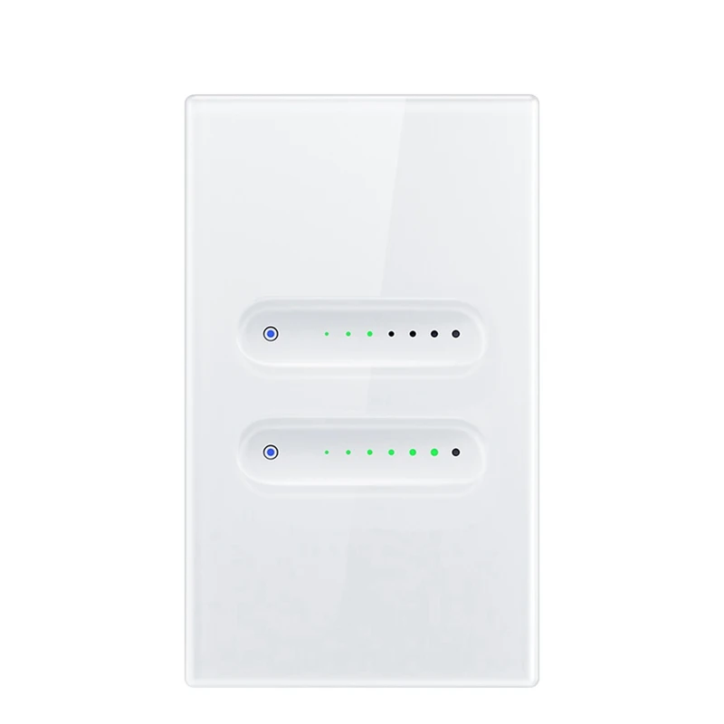 Tuya Wifi Smart Dimmer Switch Dimmer Light Switch Touch Panel APP Remote Control Works With Alexa Google Home