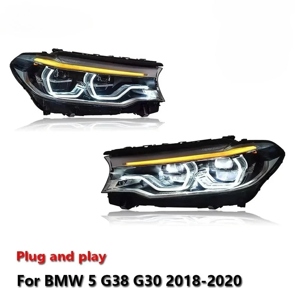 

Светодиодные фары для BMW 5 G38 G30 2018-2020: противотуманные фары, ДХО, стоп-сигналы, указатели поворота, установка Plug and Play