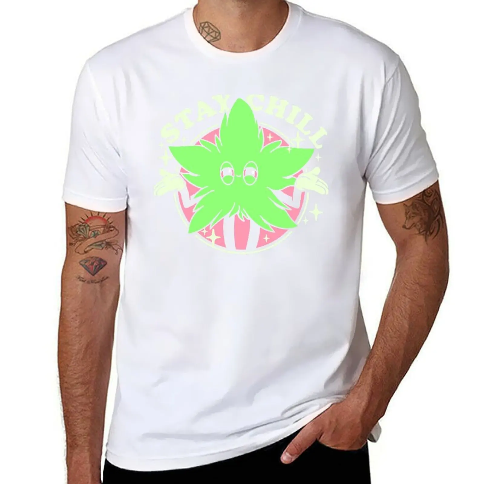 

Stay Chill T-Shirt man t shirt cotton t shirt man plain T-Shirt