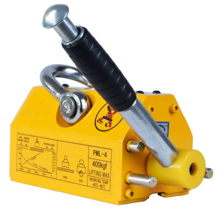 

1 Ton Permanent Magnet Crane for Iron Blocks Iron Plates and Cylindrical Iron Heavy Duty Industrial Metal Handling Tool Pro