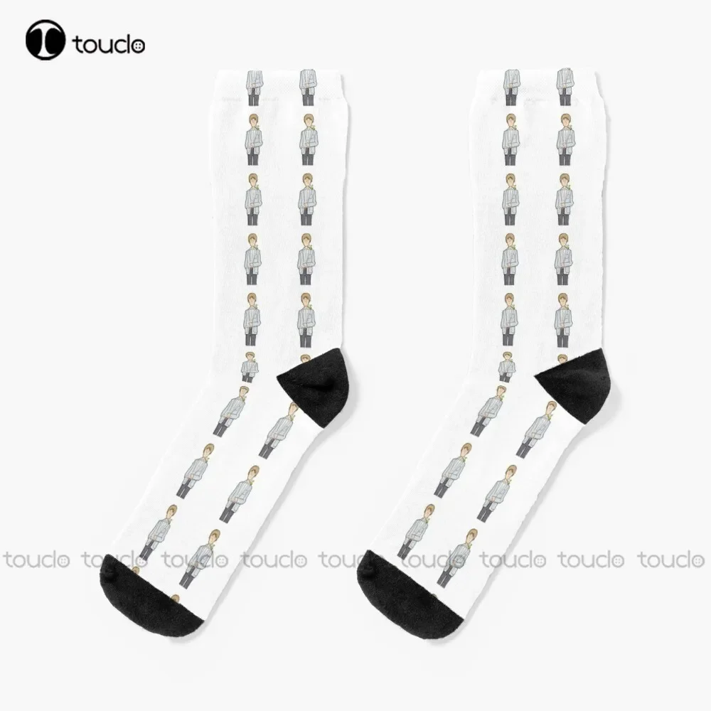 

Humphrey Goodman - Death In Paradise Socks Girls Socks Unisex Adult Teen Youth Socks Personalized Custom 360° Digital Print