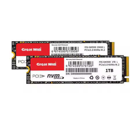 Great Wall M2 NVME SSD 256GB 512GB 1TB 2TB SSD High Speed 3500MB/s M.2 PCIe3.0 Disk Solid State Drives NVME for Notebook Desktop