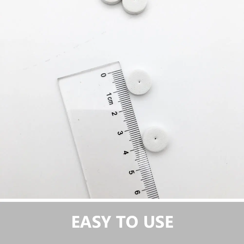 100 stücke Ohr Pad Anti-Stab Schaum Kissen Für Diy Schmuck Machen Ohrring Sichern Stabilisator Disc Schutz Pads Unterstützung