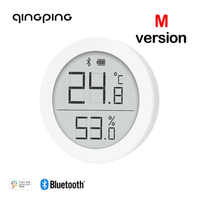 1/2PCS Qingping Thermometer Hygrometer Bluetooth 5.0 High-Precision Electronic Ink Screen Indoor Home Works with Mi Home APP