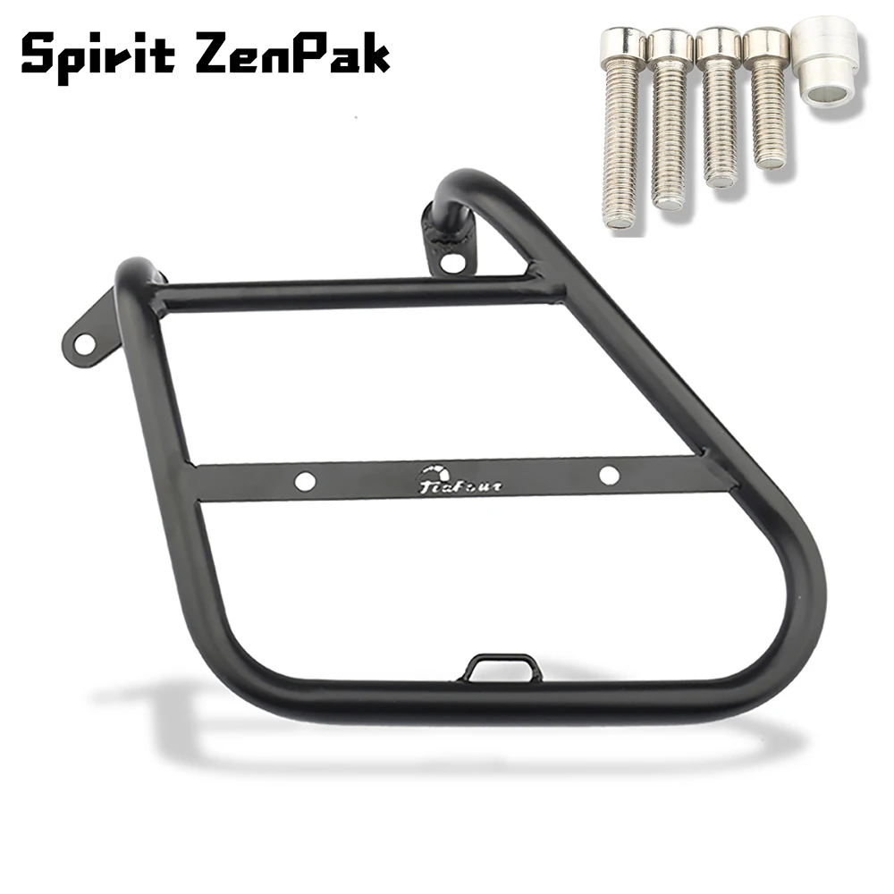 اكسسوارات الدراجات النارية صالح KLX230 R SM 2021 2022 2023 2024 2025 السرج حقيبة جذع حقيبة دعم قوس الجانب جذع حقيبة حامل #1