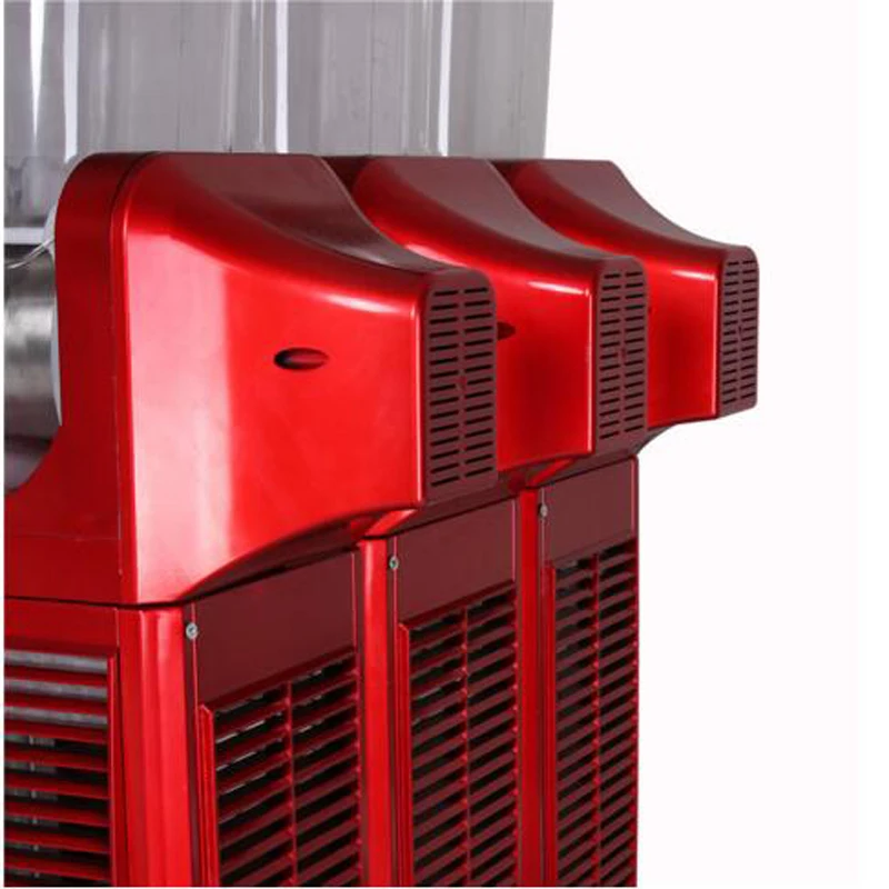 상업용 슬러시 기계 냉동 음료 디스펜서 얼음 시원한 주스 카페 스낵 바 스무디 메이커를위한 눈 녹는 기계 만들기