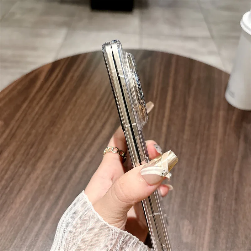 

Роскошный матовый матовый чехол для Honor Magic V5 5G, жесткий противоударный чехол для мобильного телефона с закаленной пленкой