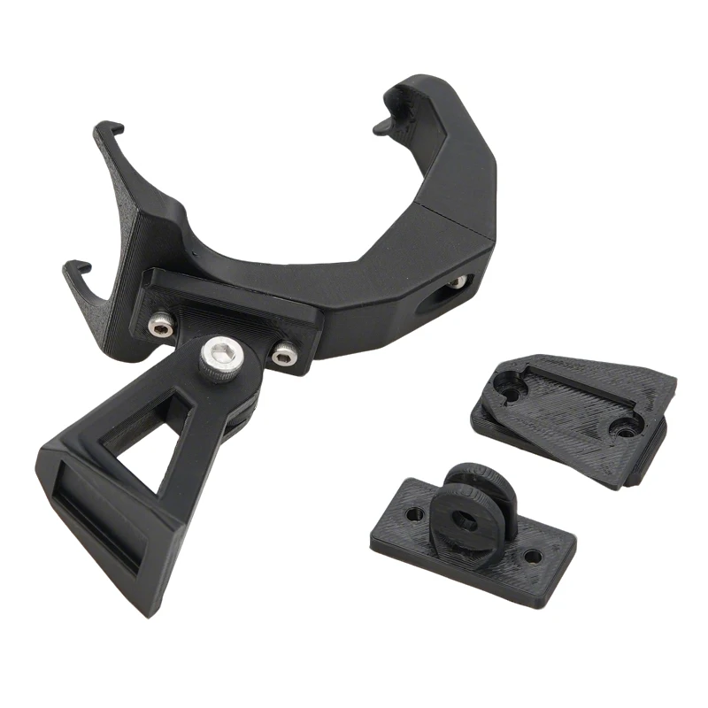 1Set For DJI Goggles 3/2 Tactical Helmet Mount Hands-Free Operation Tool PETG 3D Printed FGM Bracket Compatible with Dump Truck
