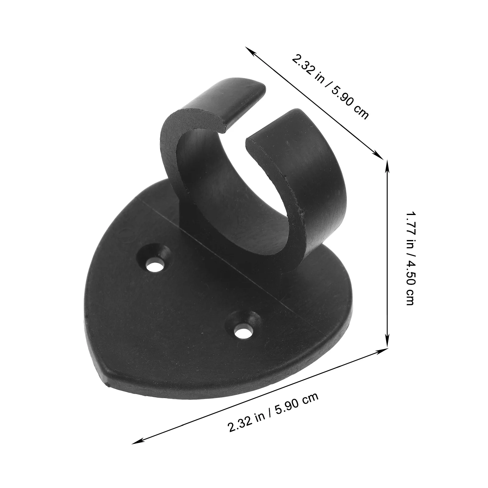 

3Pcs Heart Shape Microphone Clips Plastic Mic Holder Adhesive Mount Easy Use for Interviews and Stage Show Plastic Mic Holder