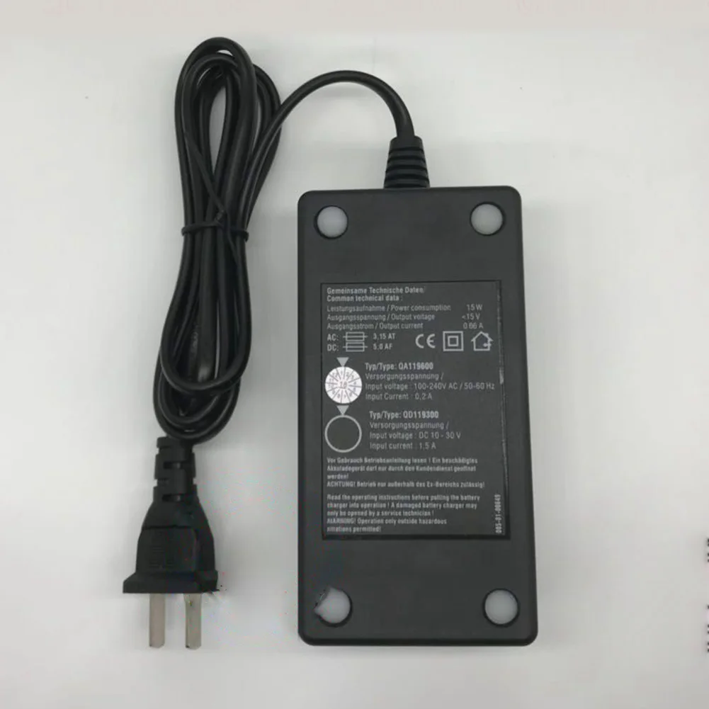 For HBC QA119600/QD119300 BA209061 FUB9NM Battery Charger D-7456 US-Plug