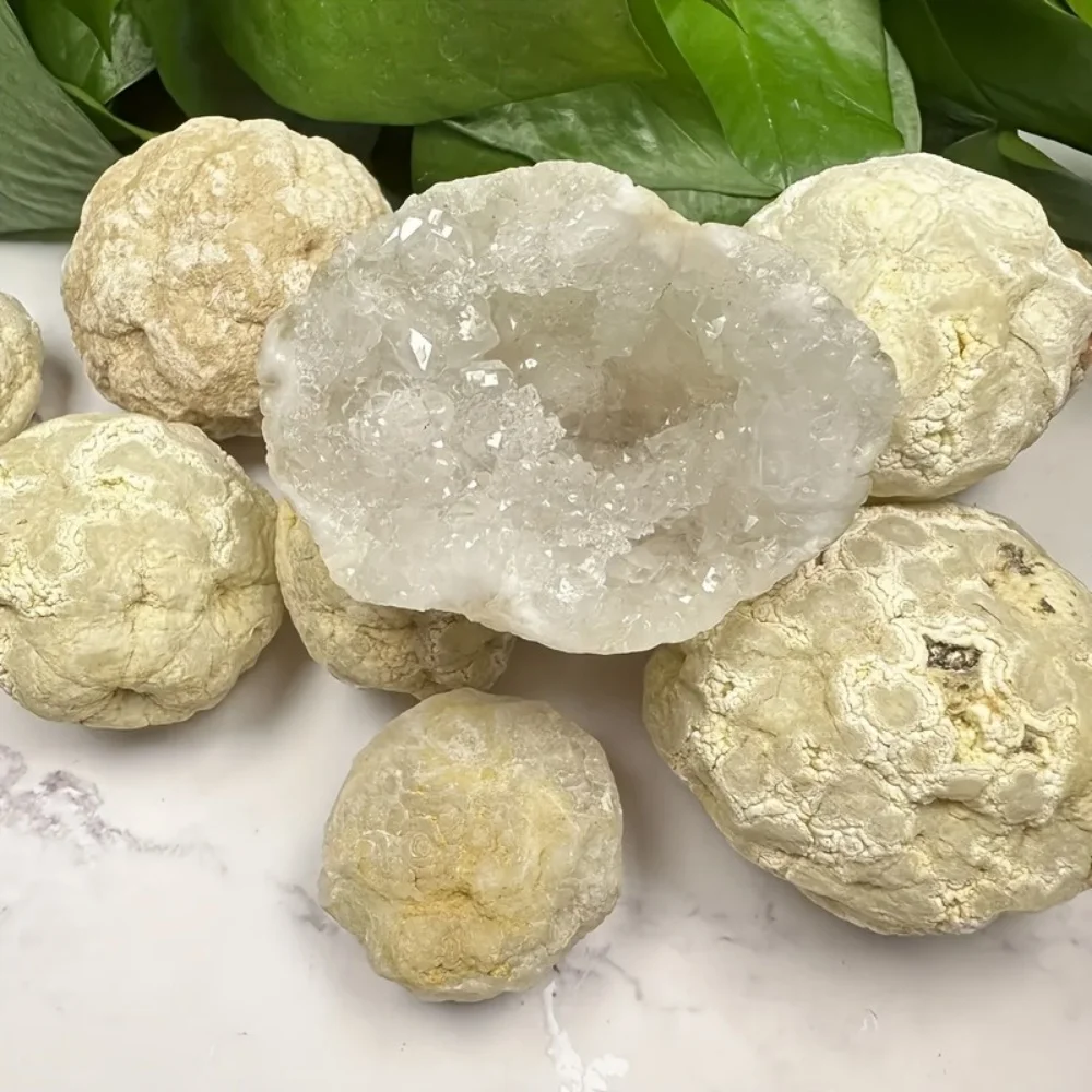 Wholesale natural crystal lamp healing supplies unopened Moroccan agate geode mystery gift box