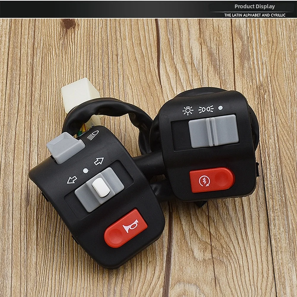 Turn Signal Control Handlebar Switch for urban Commuting Easy Installation Controls Multi-function Design Turn