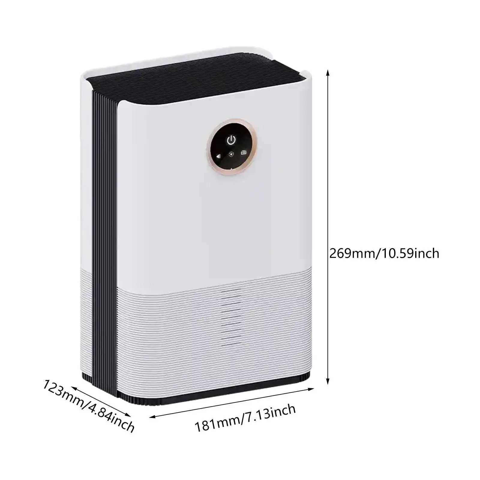 Крытый осушитель Бесшумный небольшой осушитель для гардеробной квартиры в общежитии