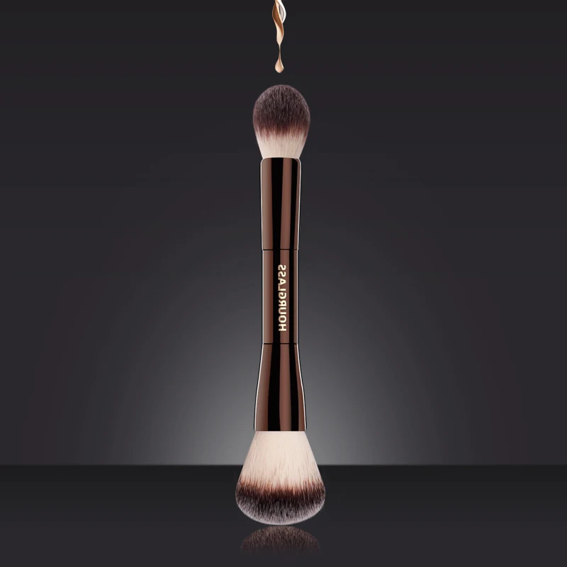 Hourglass Makeup Brush- No.17 Lighting Edit Brush Soft Fiber Hair Double Head Highlight Fashion Design Single Face Brush