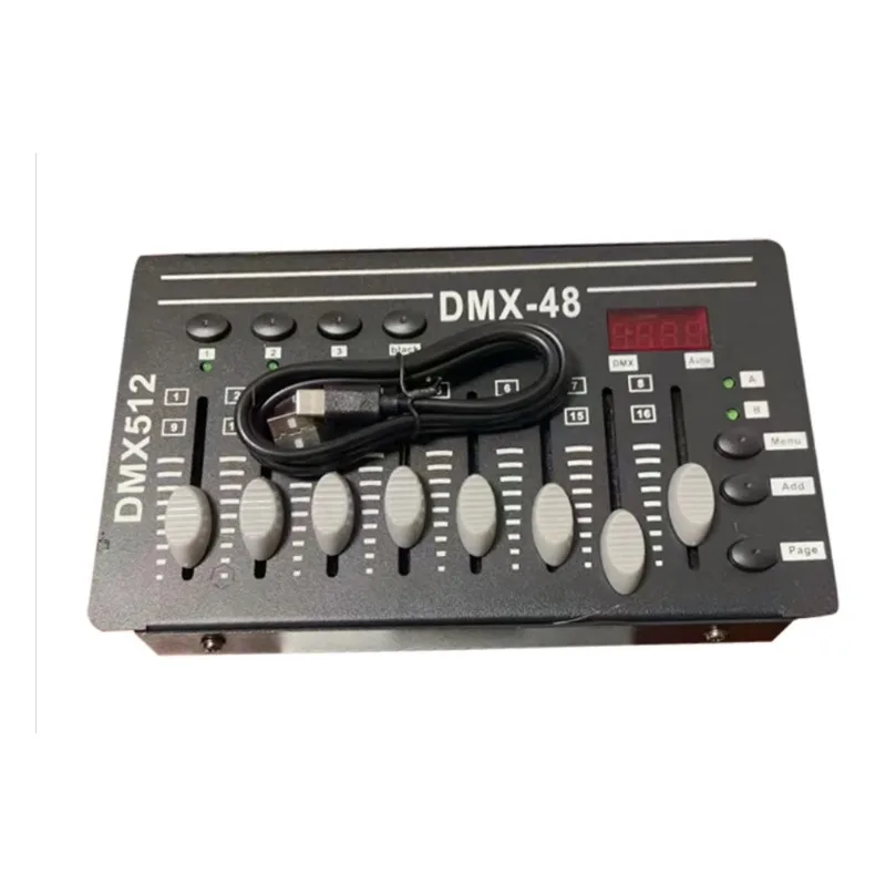

Controller LED Par Light DJ Light, Shaking Head Effect Control DMX512 Controller 48 Console, Stage Performance Dimming