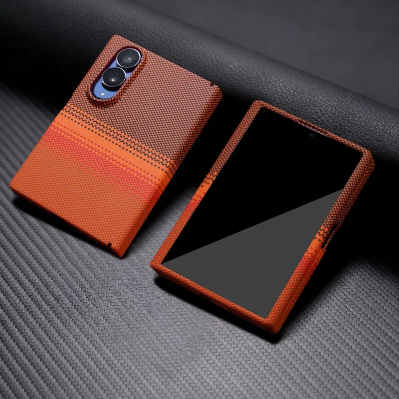 For Samsung Galaxy Z Fold 8 Ultra Case Hard PC Carbon Fiber Middle Hinge Flim Magnetic Protective Back Cover For Z Fold 8 7 6 5