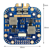 Matek Mateksys FCHUB-12S V2 Hub Power Distribution Board PDB 5V & 12V BEC Built-in 184A Current Sensor For RC Multicopter